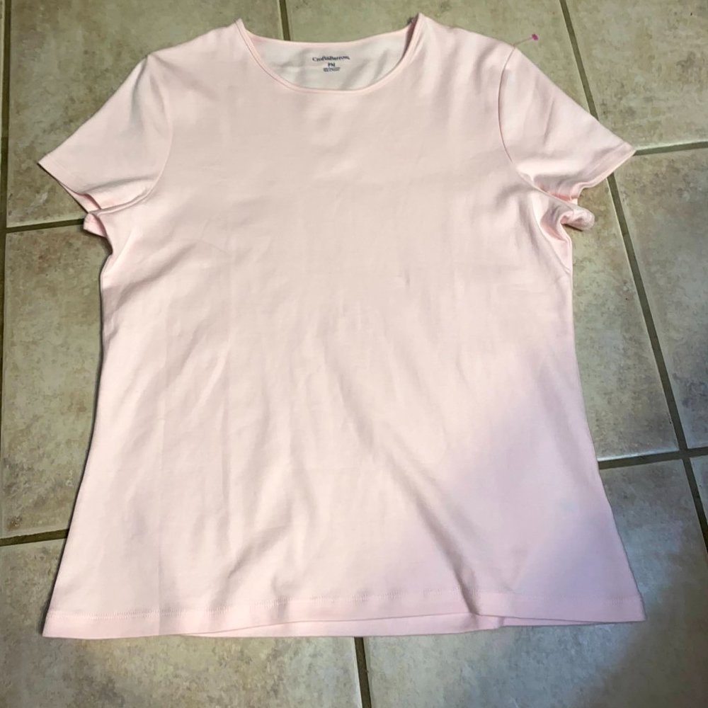 Croft & Barrow Pair of 2 T-Shirts